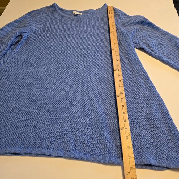 Charter Club Light Blue Round Neck Knit Pull-Over Sweater Plus Sz 2X - Picture 7 of 12